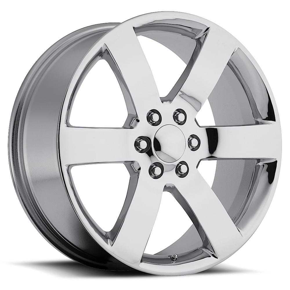 20X10 6X5 +45 HB 78.1 TRAILBLAZER SS FLOW FORM CHROME WITH CAP-SR1 Performance
