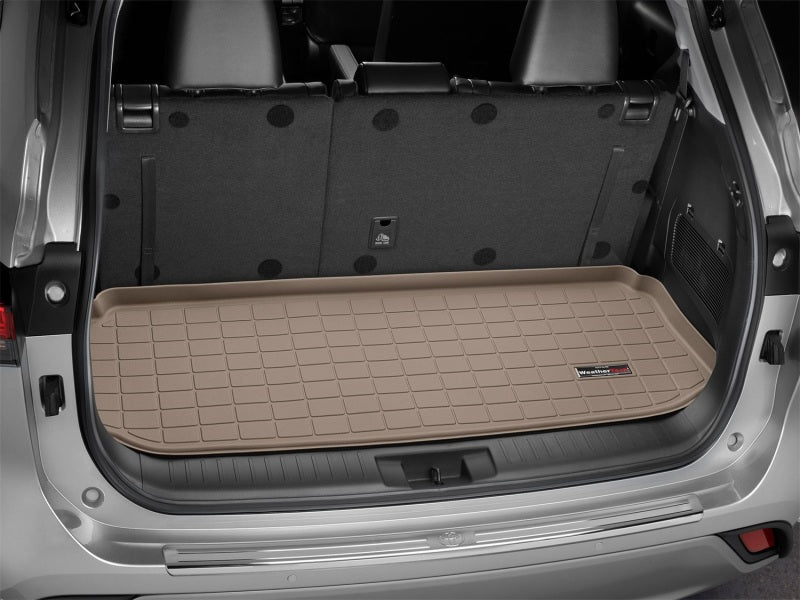 WeatherTech Part 411350 Tan Cargo Liner for 2020-2021 Toyota Highlander