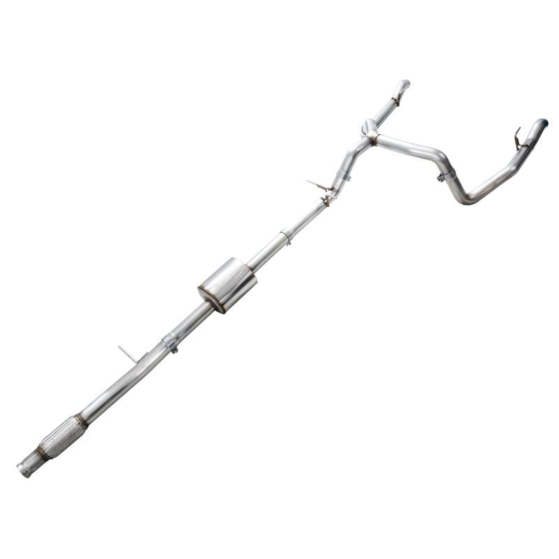 AWE 4th Gen GM 1500 5.3L 0FG Catback Split Rear Exit (w/ Bumper Cutouts) - OE Tips-SR1 Performance