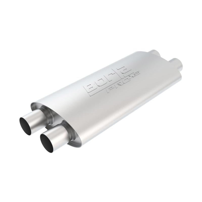 Borla 2.25in Dual In/Out 19in x 9.5in x 4in Turbo XL Muffler-SR1 Performance