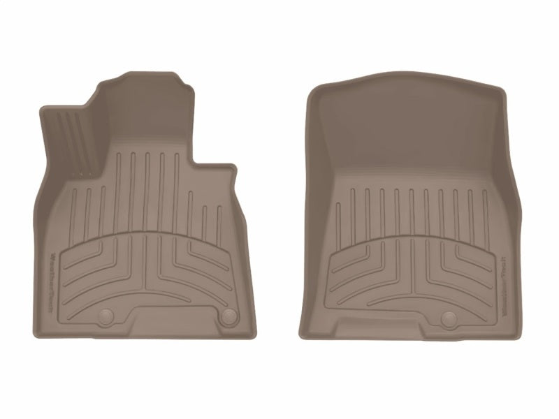 WeatherTech FloorLiner HP for Genesis GV80 (Third Row) - Tan, Part #4516213IM