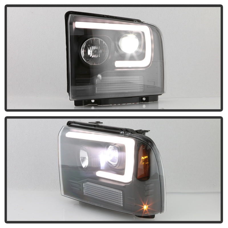 Spyder 05-07 Ford F250/350/450 Super Duty Projector LED Black PRO-YD-FS05V2PL-BK-SR1 Performance