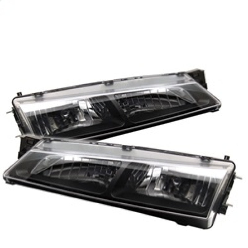 Spyder Nissan 240SX 97-98 Crystal Headlights Black HD-YD-N294-BK-SR1 Performance
