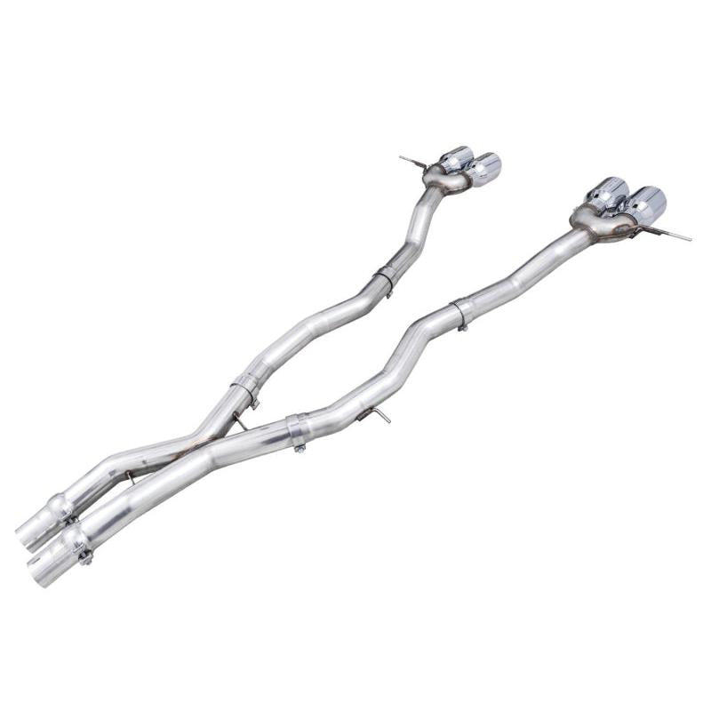 AWE Track Edition Catback Exhaust for BMW G8X M3/M4 - Chrome Silver Tips-SR1 Performance