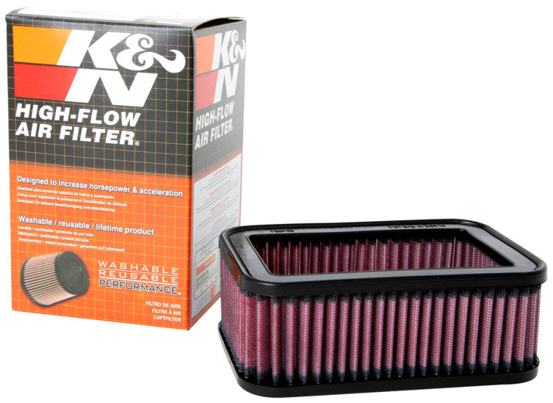 K&N Custom Air Filter - Rectangular - 6.75in O/S Length x 4.5in O/S Width x 2.5in Height-SR1 Performance