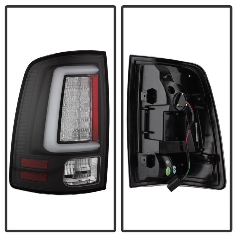 Spyder Dodge Ram 2013-2014 Light Bar LED Tail Lights - Black ALT-YD-DRAM13V2-LED-BK-SR1 Performance