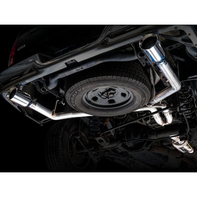 AWE Tuning 09-18 RAM 1500 5.7L (w/o Cutout) 0FG Dual Rear Exit Cat-Back Exhaust - Chrome Silver Tips-SR1 Performance