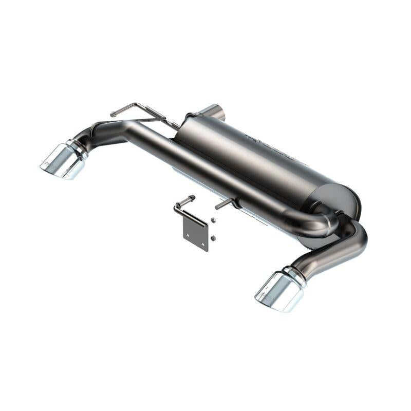 Borla 21-22 Ford Bronco 2.7L V6 4WD ATAK Axle Back Exhaust w/ Bright Chrome Tips-SR1 Performance