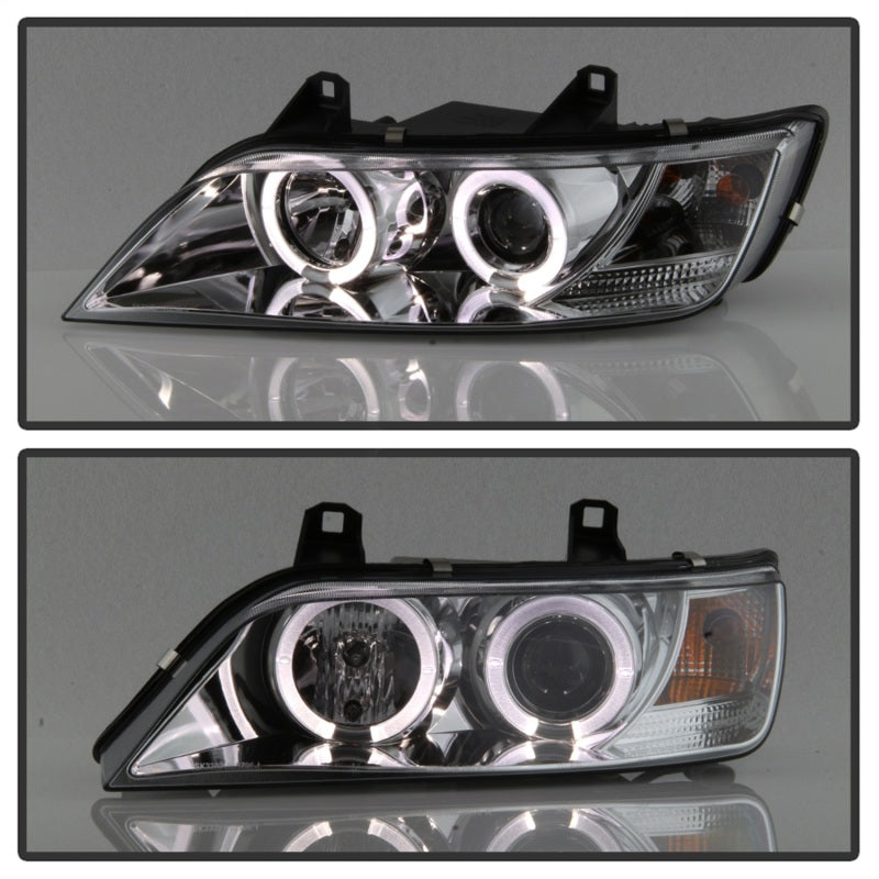 Spyder BMW Z3 96-02 Projector Headlights LED Halo Chrome High H1 Low H1 PRO-YD-BMWZ396-HL-C-SR1 Performance
