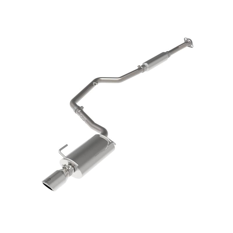 aFe POWER Takeda 12-16 Subaru Impreza 2.0L 2.5in 304SS CB Exhaust w/ Polished Tips-SR1 Performance