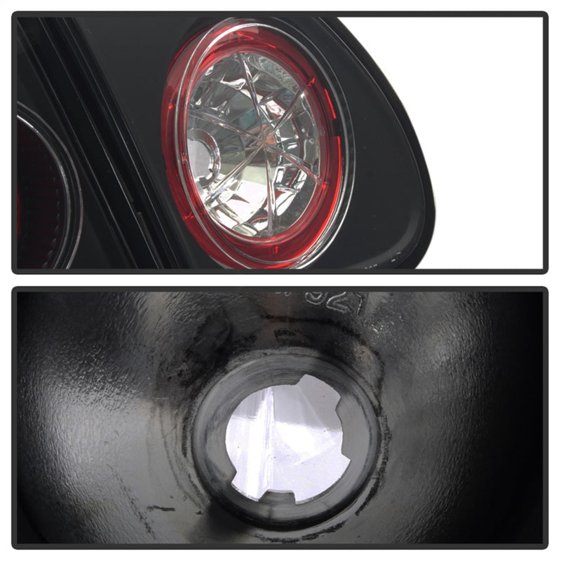Spyder Toyota Corolla 03-08 Euro Style Tail Lights Black ALT-YD-TC03-BK-SR1 Performance