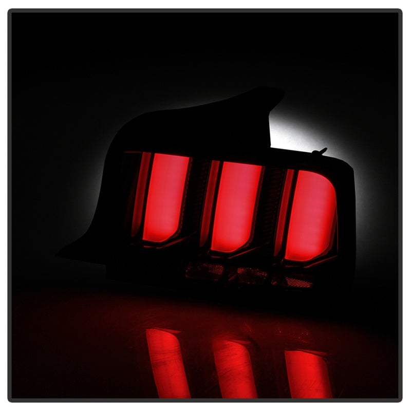 Spyder 05-09 Ford Mustang (White Light Bar) LED Tail Lights - Smoke ALT-YD-FM05V3-LED-SM-SR1 Performance