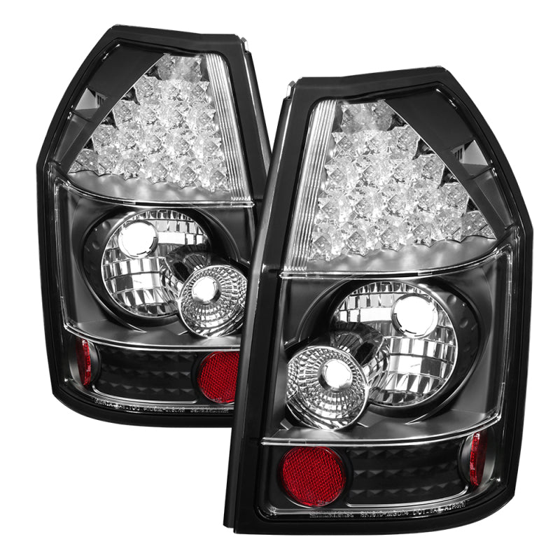 Spyder Dodge Magnum 05-08 LED Tail Lights Black ALT-YD-DMAG05-LED-BK-SR1 Performance