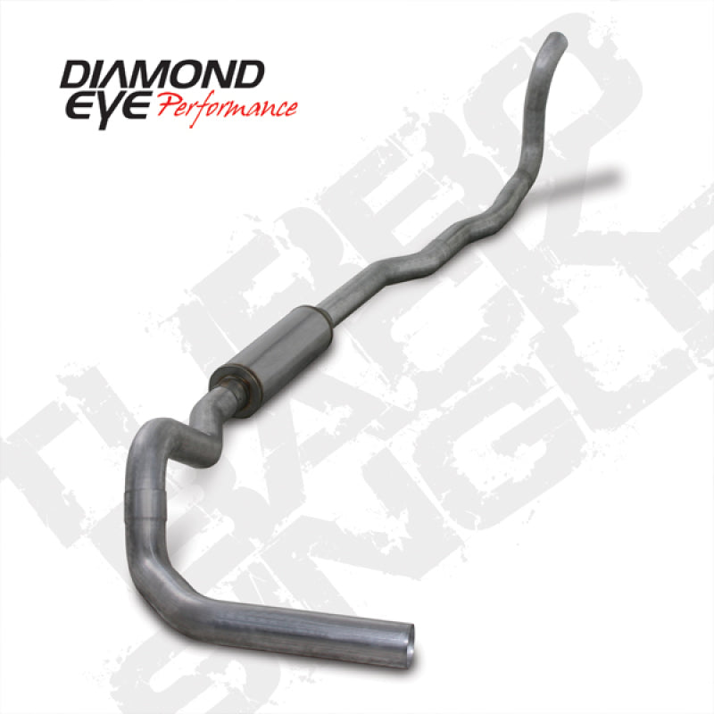 Diamond Eye KIT 4in TB SGL AL: 4-WHEEL DRIVE ONLY 89-93 DODGE CUMMINS 5.9L-SR1 Performance