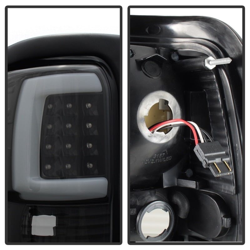 xTune Dodge Ram 1500 94-01 Tail Lights - Light Bar LED - Black ALT-ON-DRAM94V3-LBLED-BK-SR1 Performance
