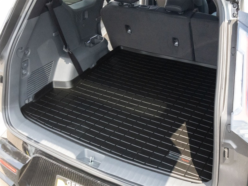 WeatherTech 2024 Kia EV9 Cargo Liner in Black – Complete Trunk Protection with Bumper Protector Option