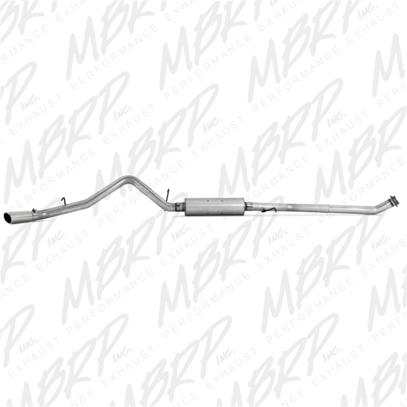MBRP 2003-2007 Chev/GMC 1500 Classic 4.8/5.3L EC/CC-SB Cat Back Single Side-SR1 Performance