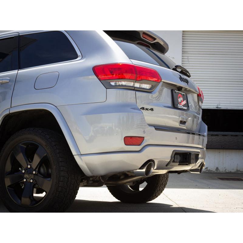 aFe Vulcan Series 2.5in 304SS Cat-Back Exhaust 11-19 Jeep Grand Cherokee (WK2) 5.7L w/ Polished Tips-SR1 Performance