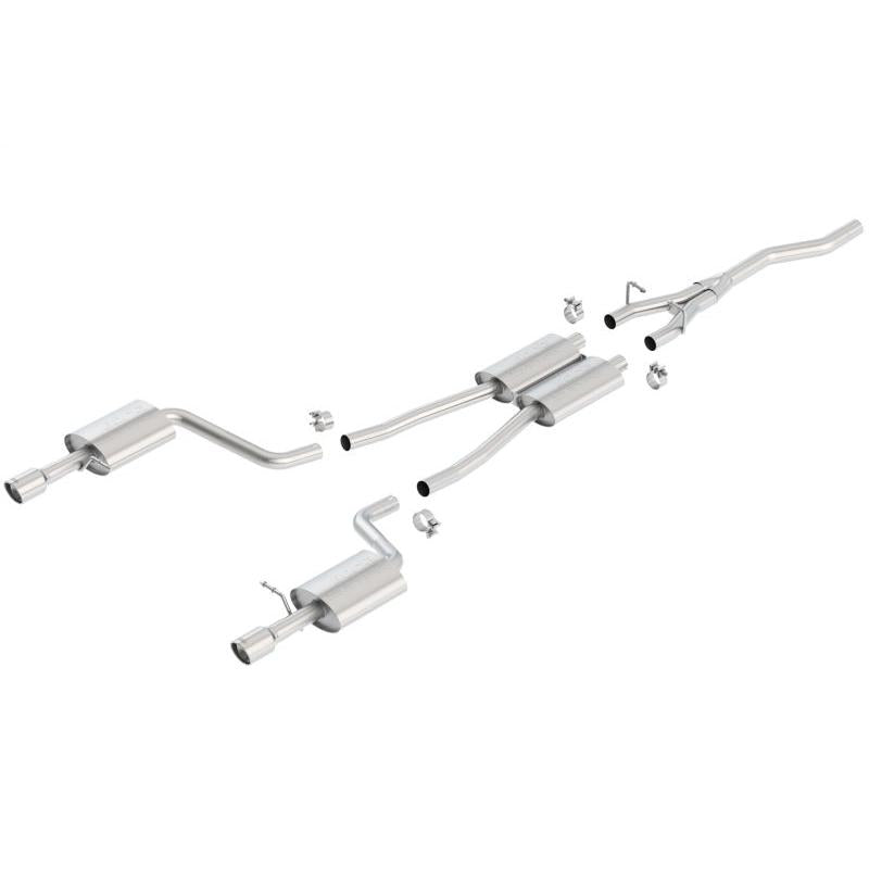 Borla Cat Back system for 02-08 Audi A4 Quattro 2.0L 4cyl-SR1 Performance