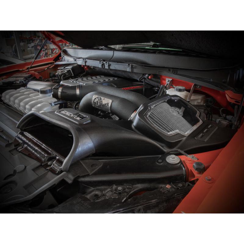 aFe 21-22 Ford F-150 Raptor V6-3.5L(tt) Momentum XP Cold Air Intake System Blk w/ Pro Dry S Filter-SR1 Performance