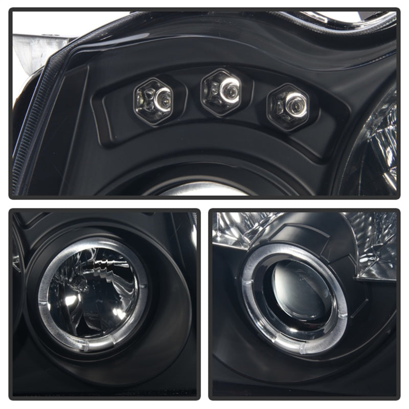 Spyder Jeep Grand Cherokee 05-07 Projector Headlights LED Halo LED Blk Smke PRO-YD-JGC05-HL-BSM-SR1 Performance