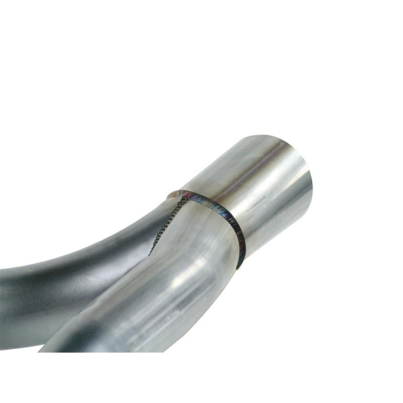 aFe Twisted Steel Delete Down-Pipe and Y-Pipe 2 to 2-1/2in Alum Steel Exhaust 12-16 Jeep Wrangler-SR1 Performance