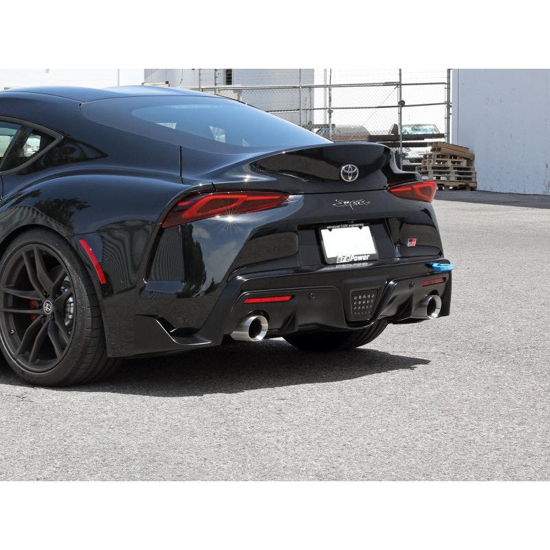 aFe Control Rear Tow Hook Blue 20-21 Toyota GR Supra (A90)-SR1 Performance