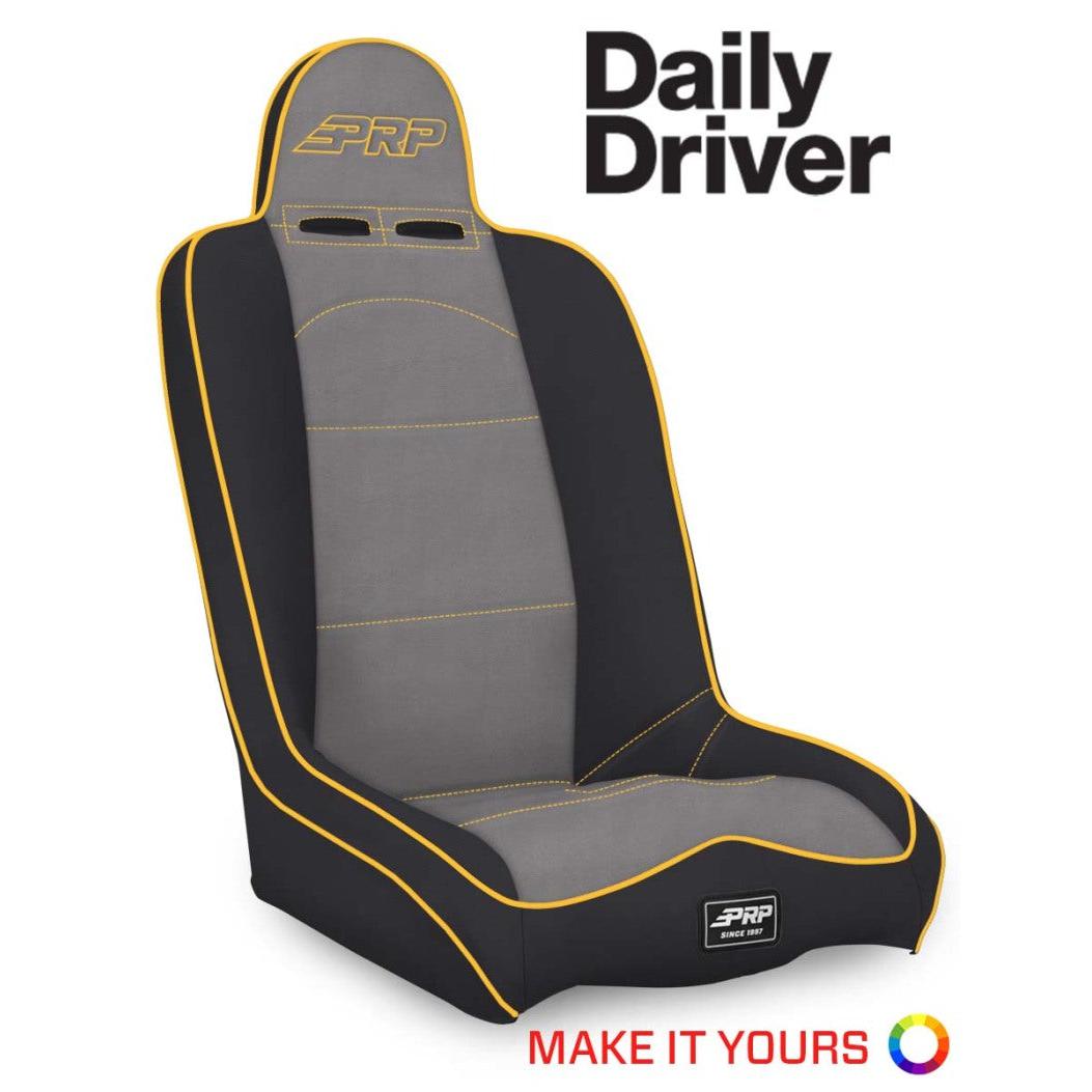 PRP Daily Driver High Back Suspension Seat-SR1 Performance