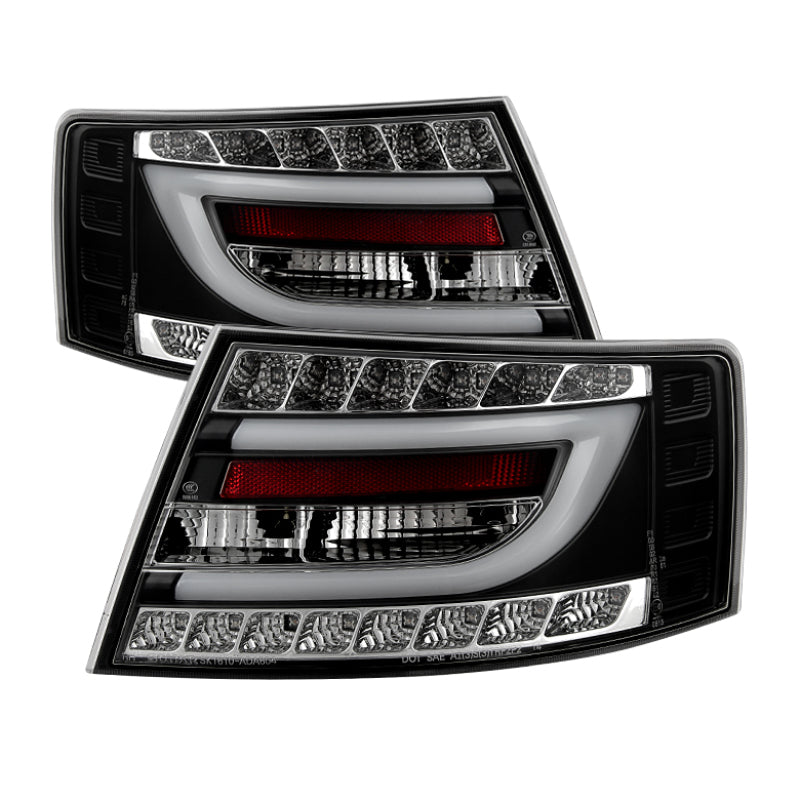 Spyder Audi A6 05-08 4Dr Sedan Only Version 2 Light Bar LED Tail Lights Blk ALT-YD-AA605V2-LBLED-BK-SR1 Performance