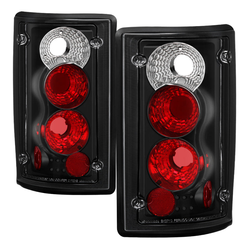 Spyder Ford Excursion 00-06/Econoline 150/250/350/450/550 95-06 Euro Tail Lights Blk ALT-YD-FEC00-BK-SR1 Performance