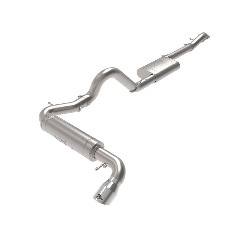 aFe Apollo GT 3in 409 SS Cat-Back Exhaust 2021 Ford Bronco L4-2.3L (t)/V6-2.7L (tt) w/ Polished Tips-SR1 Performance