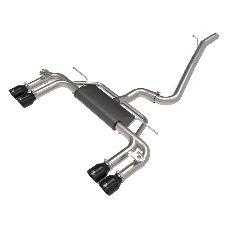 aFe MACHForce XP 3in-2.5in 304SS Exhaust Cat-Back 15-20 Audi S3 L4-2.0L (t) - Black Tips-SR1 Performance