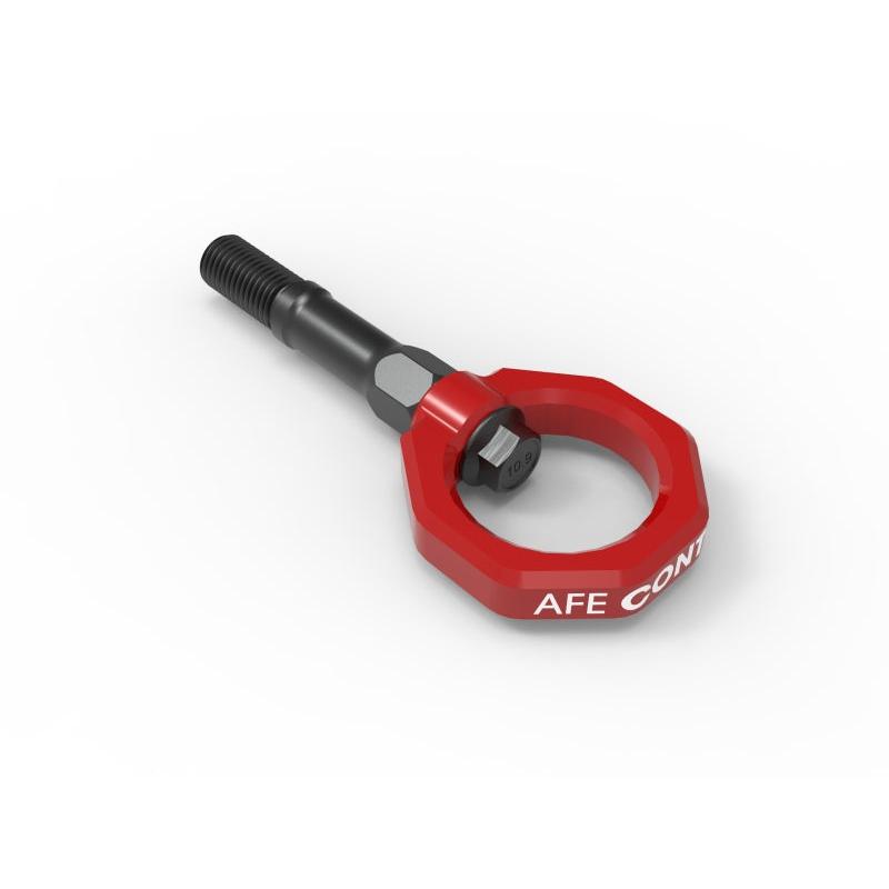 AFE 20-24 Chevrolet C8 Corvette Rear Tow Hook - Red-SR1 Performance
