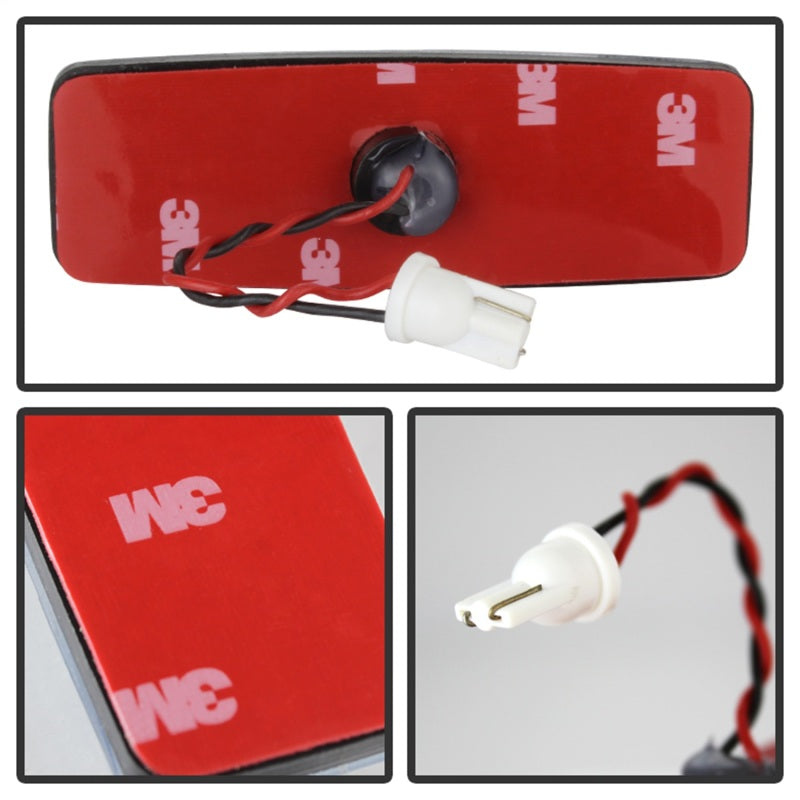 Xtune Dodge Ram 94-02 Dually 2 Red LED+2 Amber LED Fender Lights 4pcs Smoke ACC-LED-DR94-FE-SM-SR1 Performance