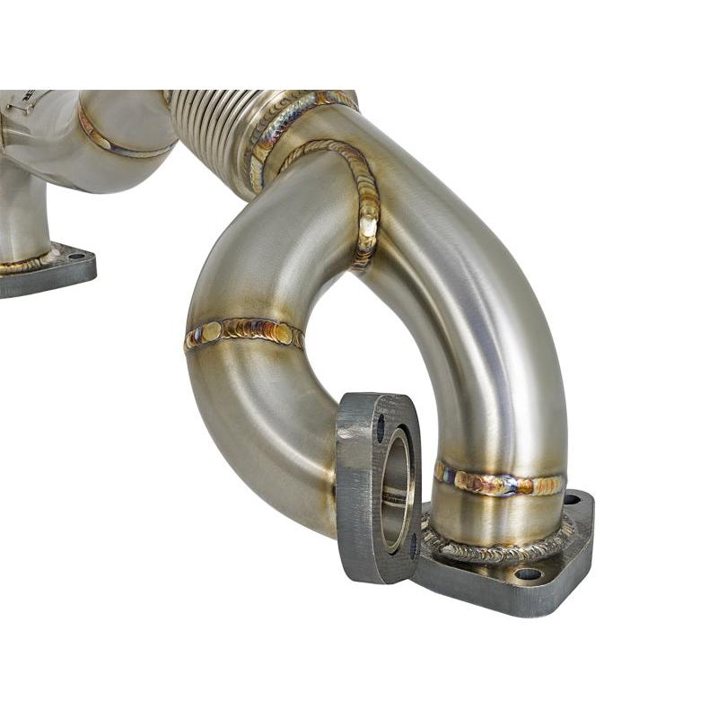 aFe Twisted Steel Power Package Up-Pipes / Manifold 08-10 Ford Diesel Trucks V8 6.4L (td)-SR1 Performance