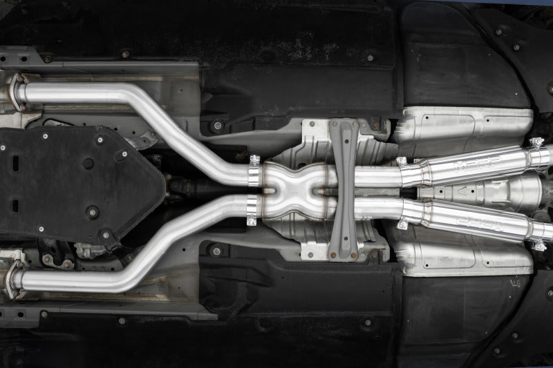 MBRP 16-22 Infiniti Q50 3.0L RWD/AWD 3in Cat-Back Dual Split Rear Street Version T304-SR1 Performance