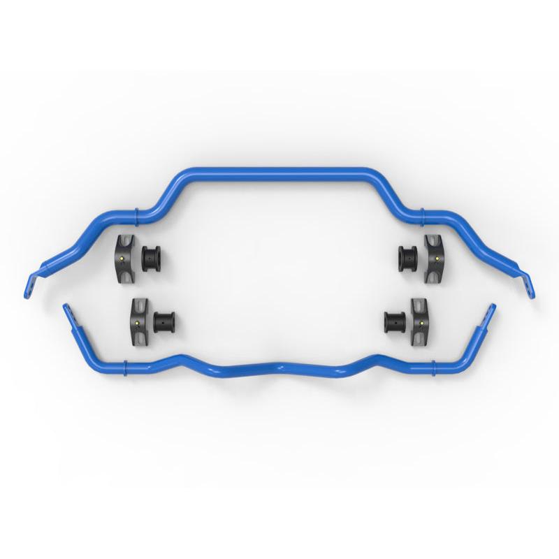 aFe 16-21 Infiniti Q50/Q60 3.0L (tt) Front and Rear Sway Bar Set Blue-SR1 Performance