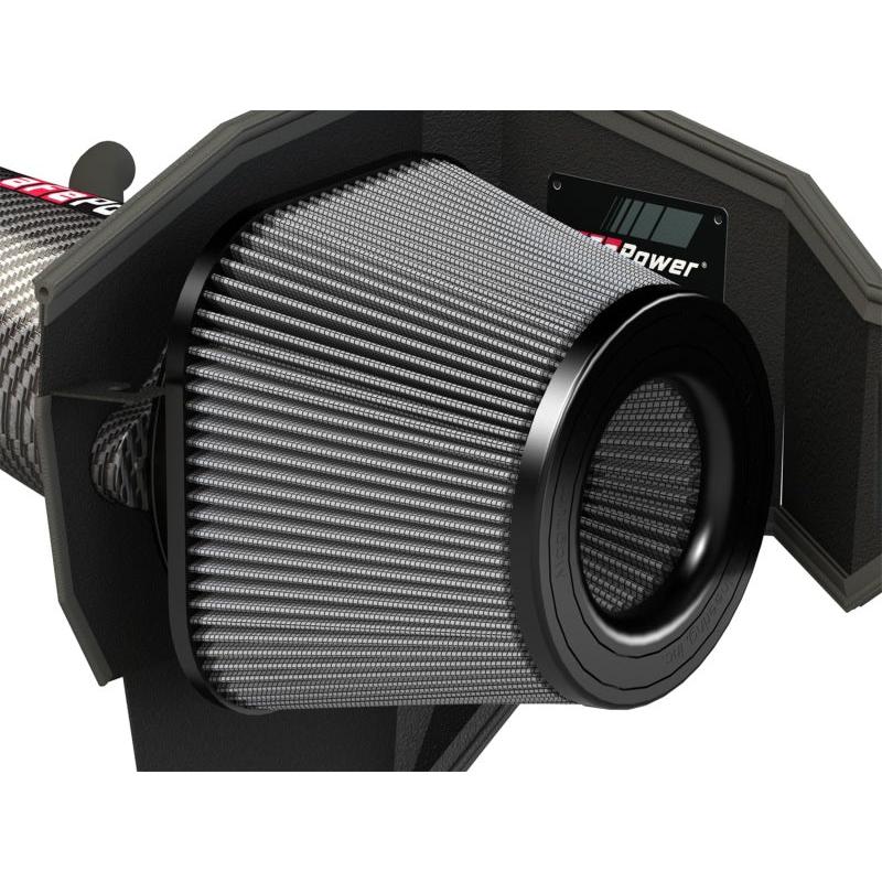aFe POWER Magnum FORCE Carbon Fiber Stage 2 Pro Dry S CAIS - 11-18 Dodge Challenger/Charger V8-6.4L-SR1 Performance
