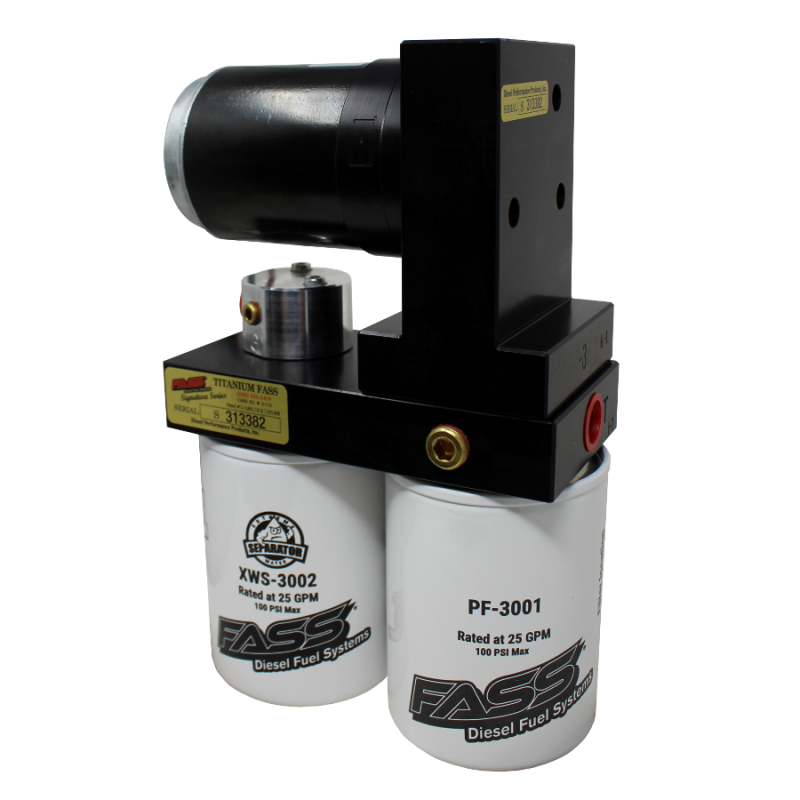FASS 11-14 GM 2500/3500 Duramax 165gph Titanium Series Fuel Air Separation System TS C11 165G-SR1 Performance