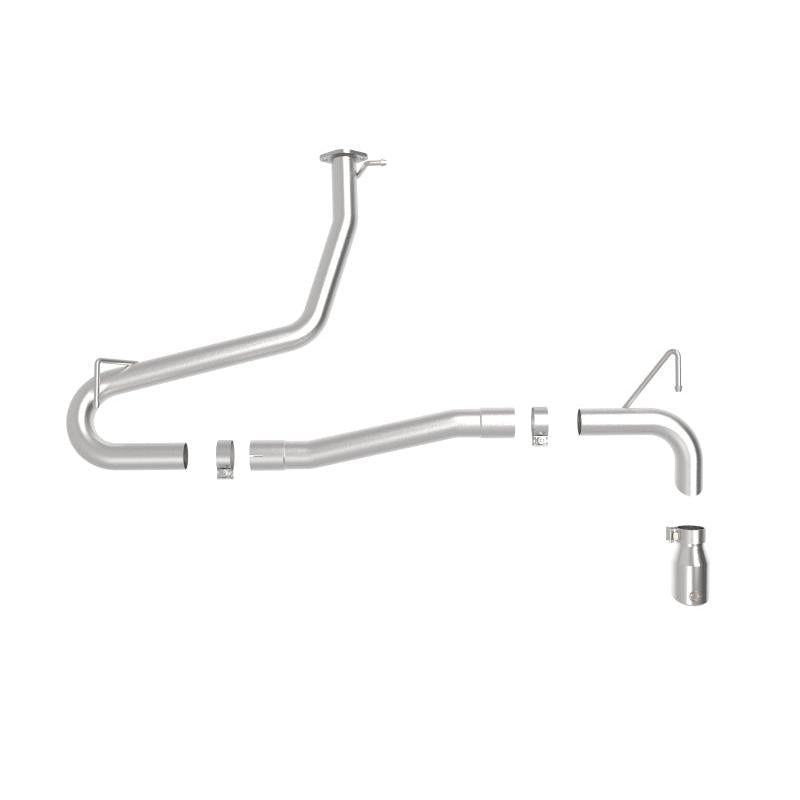 aFe Takeda 2.5in 304 SS Axle-Back Exhaust w/o Muffler w/Polish Tip 18-22 Hyundai Kona L4-1.6L(t) AWD-SR1 Performance