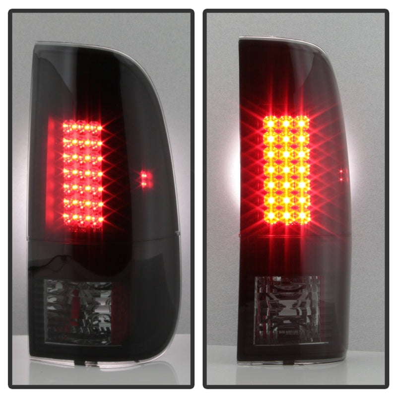 Spyder 08-16 Ford Super Duty LED Tail Lights Black Smoke ALT-YD-FS07-LED-BSM-SR1 Performance
