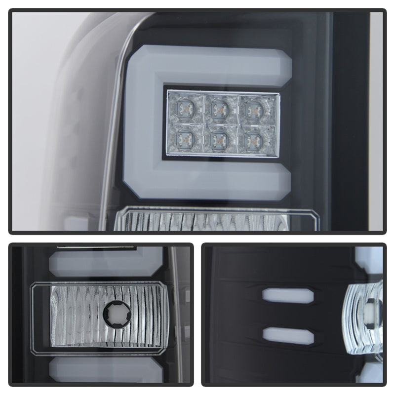 Spyder Chevy 1500 14-16 Light Bar LED Tail Lights Blk ALT-YD-CS14-LBLED-BK-SR1 Performance