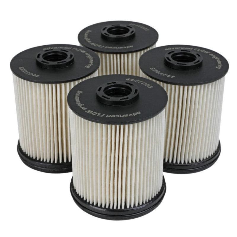 aFe ProGuard D2 Fuel Filter; GM Diesel Trucks 17-21; V8 6.6L L5P - 4 Pack-SR1 Performance