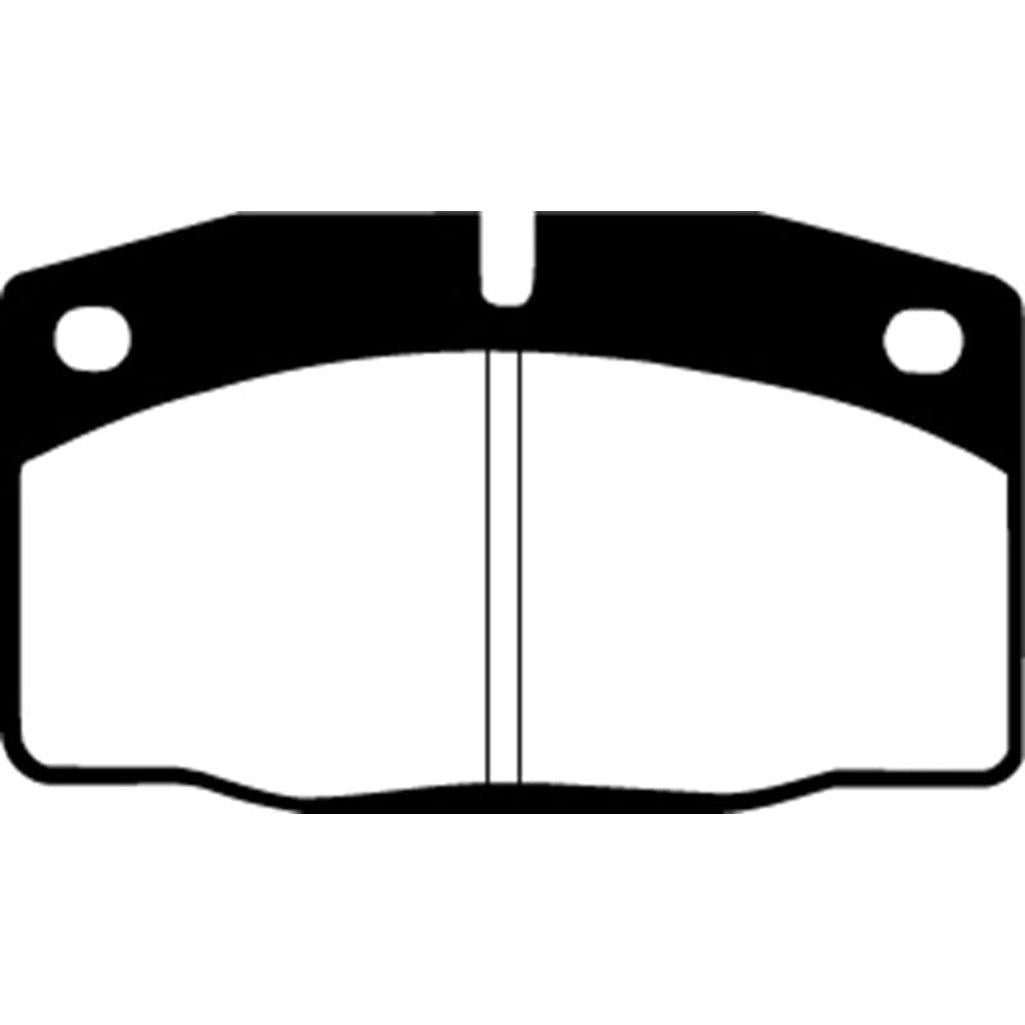 EBC Greenstuff 2000 Series Sport Brake Pads for Pontiac 6000 and Fiero – Part No. DP2325