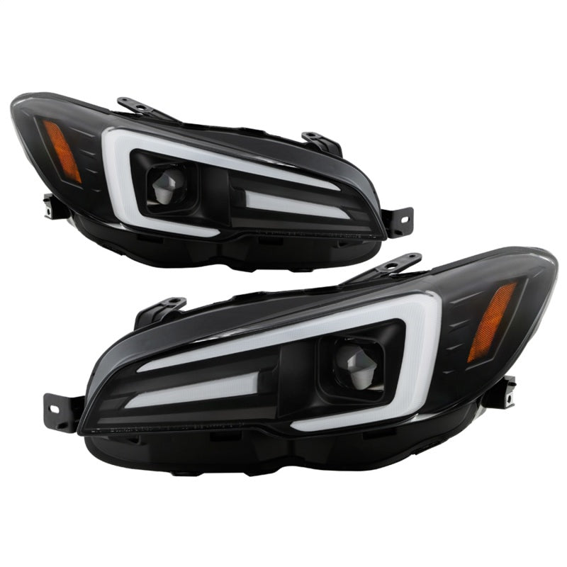 Spyder Subaru Impreza WRX 15-20 Halogen Model Projector Headlights - Black PRO-YD-SWRX15SI-SBSEQ-BK-SR1 Performance