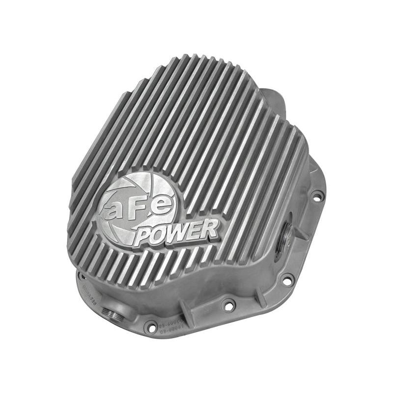 afe Rear Differential Cover (Raw; Street Series); Dodge Diesel Trucks 94-02 L6-5.9L (td)-SR1 Performance