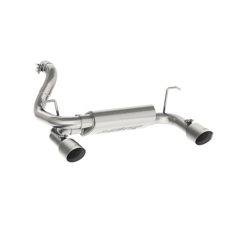 MBRP 2018+ Jeep Wrangler (JL) 3.6L V6 Dual Rear Exit Axle Back AL Exhaust System-SR1 Performance