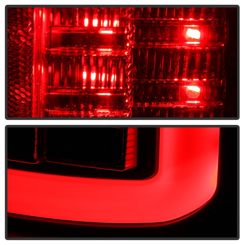 Spyder Dodge Ram 09-18 LED Tail Lights - All Black ALT-YD-DRAM09V2-LED-BKV2 (Incandescent Only)-SR1 Performance