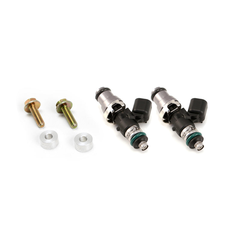 Injector Dynamics ID1050-XDS Fuel Injectors Polaris RZR 14mm Adapter Top w/ Connectors (Set of 2)-SR1 Performance