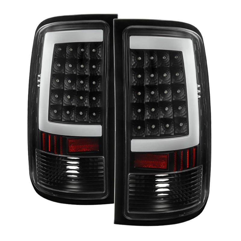 Xtune GMC Sierra 07-13 LED Tail Lights Black ALT-ON-GS07-G2-LED-BK-SR1 Performance